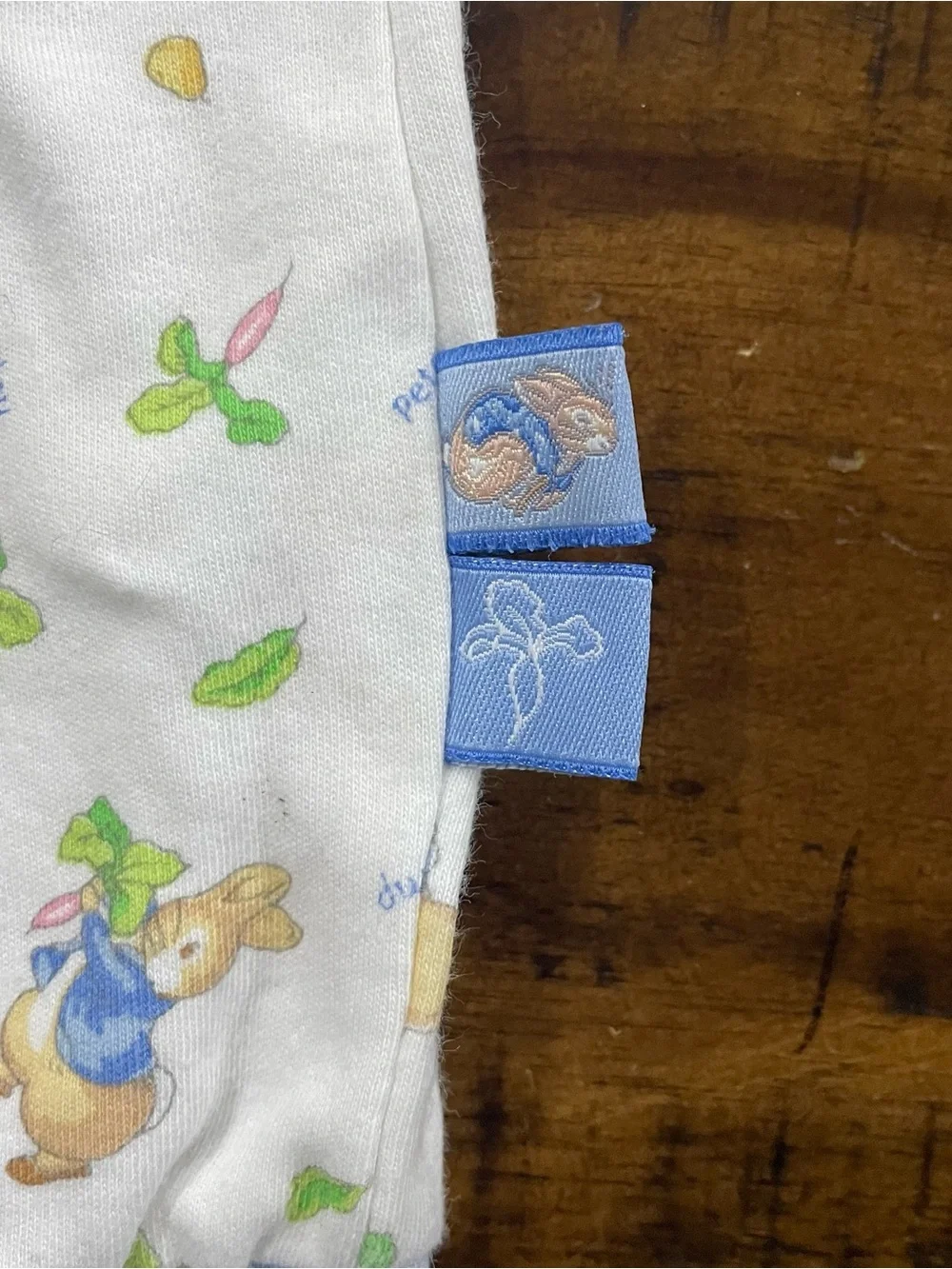 Vintage 2002 Peter Rabbit Beatrix Potter Baby Romper 0-3M